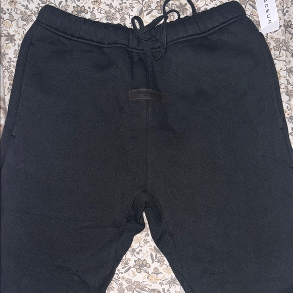 Essentials Black Jogger Pants - Picture 1 of 2